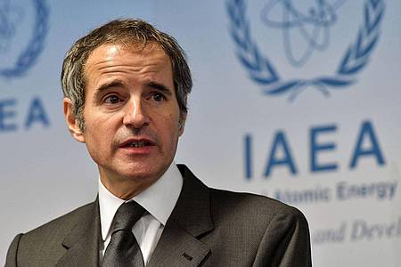 Rafael Grossi ist Generalsekretär der IAEA. 
Aktuell hält er sich zu Verhandlungen über IAEA-Inspektionen im Iran auf.