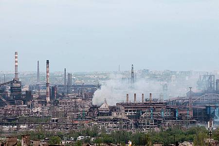 Blick auf Mariupol (Archivbild vom 05.05.2022).