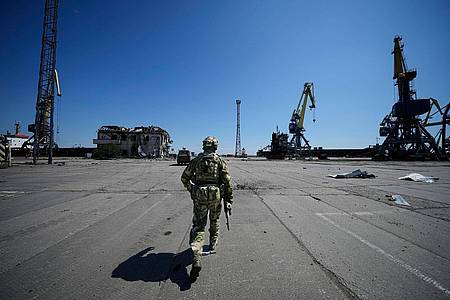 Der Soldat soll bereits im vergangenen Sommer erzählt haben, unweit der ukrainischen Hauptstadt Kiew einen Zivilisten erschossen zu haben (Symbolbild).