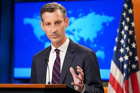 US-Außenministeriumssprecher Ned Price wirft dem Iran «Scheinprozesse» vor.