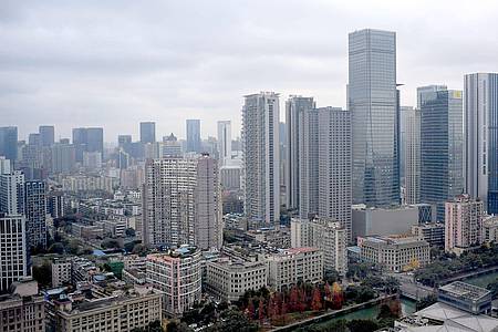 In der chinesischen Metropole Chengdu wohnen 21 Millionen Menschen.