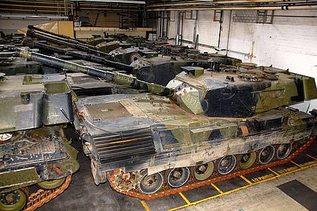 Deutschland erwägt laut Medienberichten die Weitergabe von Leopard-1-Panzern.