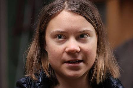 «Es ist sehr traurig das zu sehen. Es ist jetzt ein ganz anderer Ort»: Greta Thunberg.