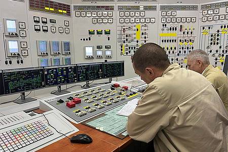 Das Atomkraftwerk in Saporischschja ist das größte in Europa.