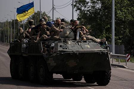 Die ukrainische Gegenoffensive setzt Russland im Osten der Ukraine unter Druck.