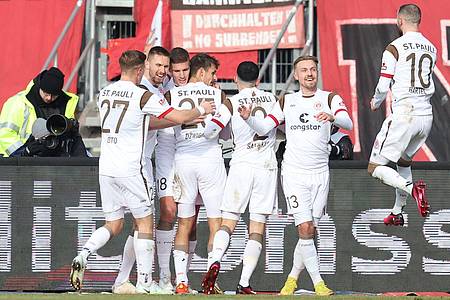 Der FC St. Pauli holte drei wichtige Punkte in Nürnberg.