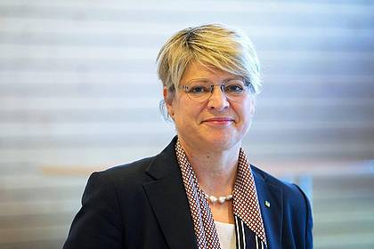 Die Präsidentin der Deutschen Rentenversicherung: Gundula Roßbach.