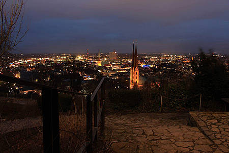Blick über die Stadt Bielefeld
